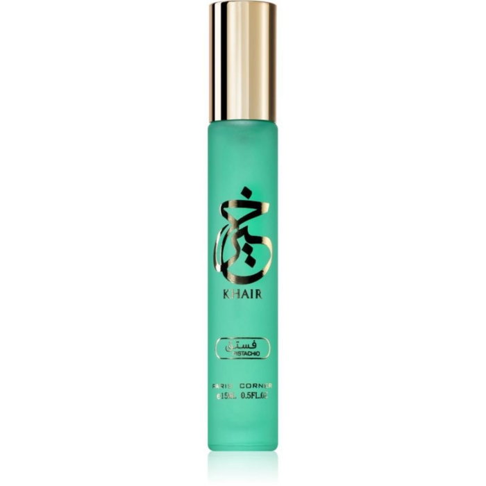 Khair Pistachio, Agua de perfume, Unisex, 15 ml Khair Pistachio, Agua de perfume, Unisex, 15 ml